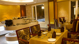 dining area of hotel regent grand