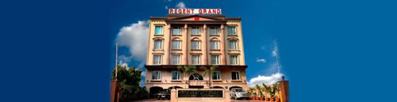 front view of Hotel Regent Grand Front view of Hotel regent grand at night